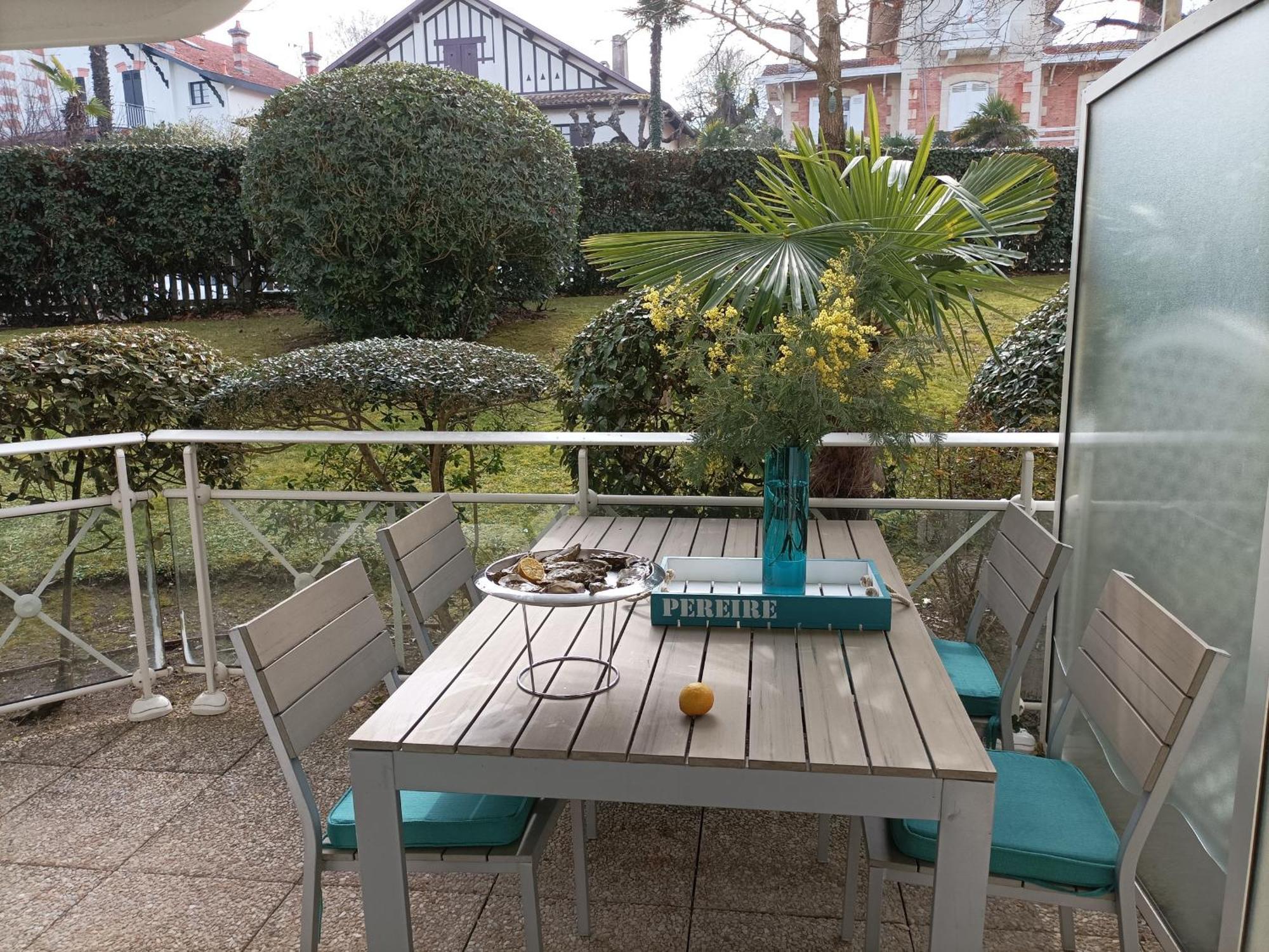 Appartement T2 En Front De Mer A Arcachon, Acces Direct Plage, Parking, Animaux Admis - Fr-1-374-201 Buitenkant foto